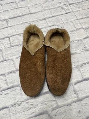 Ross & Snow Slippers Shearling Leather Slippers Italy 14 - Image 1 of 4
