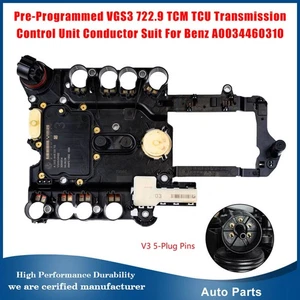 1X Für Mercedes Getriebesteuergerät VGS3 722.9 A0034460310 Vorbrogrammiert DE - Bild 1 von 16