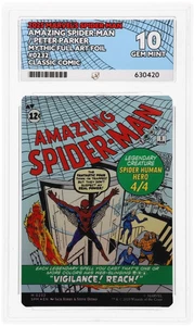 Perfect Subgrades ACE 10 Peter Parker Magic Mythic Full Art Foil 0232 - Bild 1 von 3