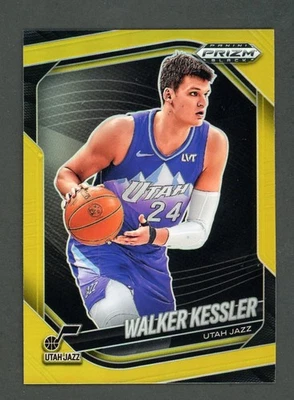 2024-25 Prizm Black Walker Kessler Gold Prizms #6/10 Jazz - Image 1 of 2