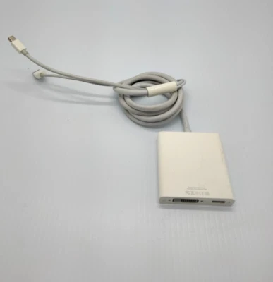 Apple A1306 Mini Display Port to Dual-link DVI Adapter - White - Image 1 of 4