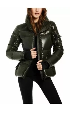 Chaqueta acolchada Sam Freestyle de nailon color verde militar oscuro talla XS - NUEVA CON ETIQUETAS Foto 1 de 4