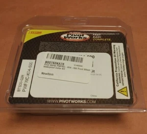 04-05 Kawasaki KX250F Pivot Works Kit de collar de sello de cojinete de rueda delantera  - Imagen 1 de 3