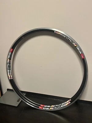 New Stan's No Tubes ALPHA 340 32H 622 x 17c Black Rim Brake NEW - Image 1 of 4