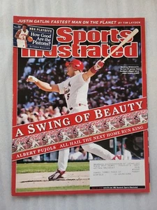 A Swing of Beauty – Albert Pujols - Sports Illustrated 05/22/06 - Picture 1 of 3
