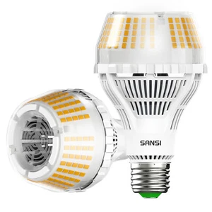Dimmable LED Light Bulb 3000K/5000K 2500LM/4000LM 17W/27W E26 Bulbs 1Pack/2Pack - Picture 1 of 32