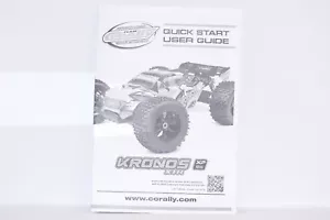Guía de inicio rápido Team Corally Kronos XTR - Imagen 1 de 1