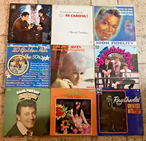 40 x 1960'S (SIXTIES) ROCK/POP LP Album Vinyl Records Bundle Job Lot - Picture 1 of 5