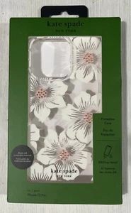 Kate Spade New York Phone Case For iPhone 13 Pro, Hollyhock Floral - Picture 1 of 1
