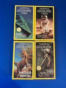 Set of 4 NEW National Geographic History VHS Tapes - Sealed original - Picture 1 of 5