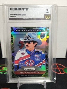 2016 Prizm Racing Richard Petty #91 Camo 26/43 Golden Grading 9 Free Shipping
