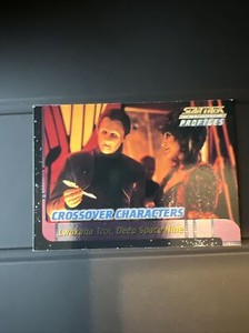 2000 Skybox Star Trek The Next Generation Profiles Crossover Characters #C3 of 6