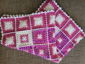 Wolldecke ,Handarbeit ,Granny Square Decke - Bild 1 von 3