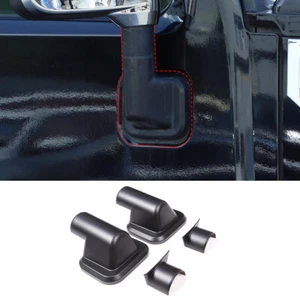 Matte Black Exterior Mirror Base Trim Frame Fits Hummer H2 2003-2009 ABS 4PCS - Picture 1 of 7