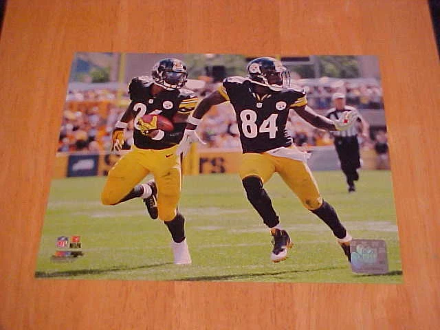 Foto 8x10 con licencia de Antonio Brown & LeVeon Bell Steelers Pittsburgh Steelers Foto 1 de 1