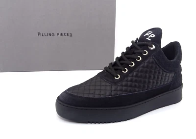 FILLING PIECES TOP QUILTED UNISEX Sneaker Low Schuhe Freizeitschuhe LEDER Gr. 39 - Bild 1 von 4