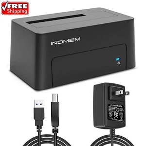 INDMEM SAS to USB 3.0 Adapter, SAS/SATA Hard Drive Enclosure Reader Converter... - Picture 1 of 7