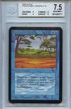 MTG Alpha Phantasm Terrain BGS 7.5 NM+ Card Magic the Gathering WOTC1738