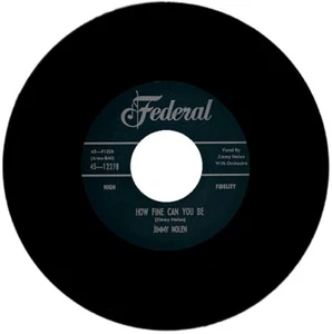JIMMY NOLEN "HOW FINE CAN YOU BE c/w STROLLIN' WITH NOLEN" 1956 R&B - Picture 1 of 2