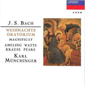 BACH WEIHNACHTS ORATORIUM/MAGNIFICAT / MÜNCHINGER AMELING WATTS 3 CD - Bild 1 von 1