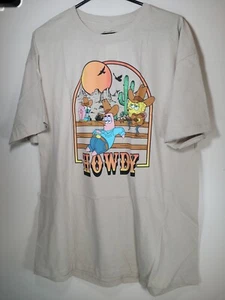 Nickelodeon tshirt Spongebob squarepants cowboy - Picture 1 of 4