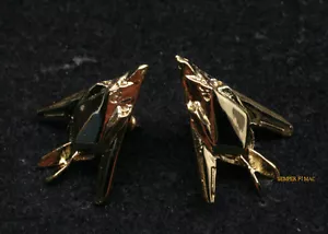 PENDIENTES DE POSTE DE COMBATE SIGILOSO F-117 HECHOS EN EE. UU. FUERZA AÉREA VETERANO PIN UP REGALO MAMÁ - Imagen 1 de 1