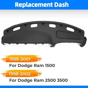 Replacement dash pad dashboard truck For Dodge Ram 1998-01 1500 98-02 2500 3500 - Picture 1 of 21