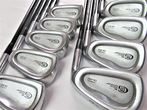 MIURA CB-3001 DentSole 9PC BLACK SPEEDER S-FLEX IRONS SET GOLF CLUB NWO - Picture 1 of 9