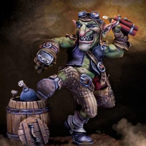 1/24 Resin Modellbausatz Goblin Warcraft unbemalt - Bild 1 von 5