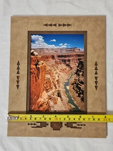 Grand Canyon Matted Photograph. Signed. K.V. & J.A. Johnson. Toroweap Overlook - Picture 1 of 5