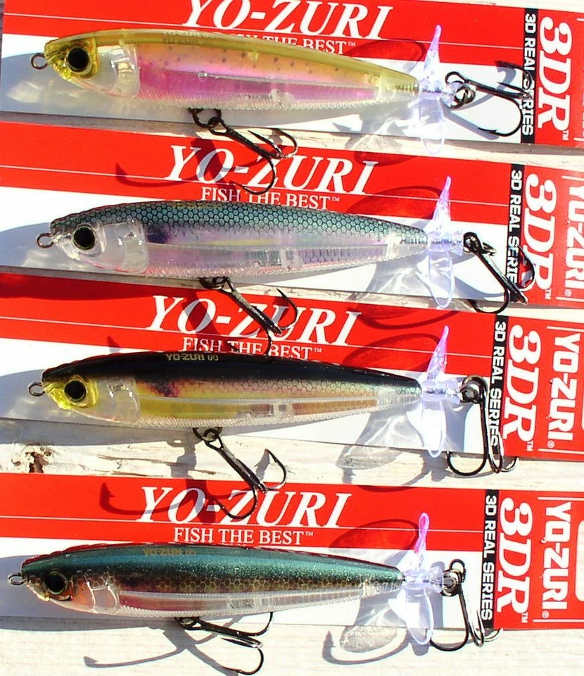 Yo Zuri 3DR PROP, 9 cm / 12 Gramm, 5 Farben, Oberflächen-Wobbler mit Propeller - Bild 1 von 2