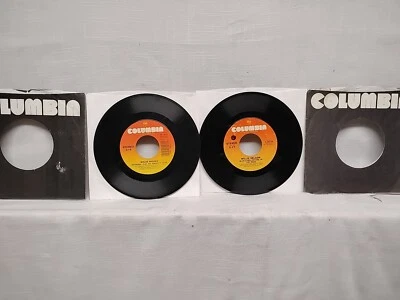 Willie Nelson Blue Eyes Cryin In The Rain /Nothing I Can Do About 45 RPM lot - 2 - Image 1 of 4