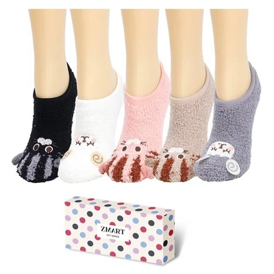 Calcetines antideslizantes difusos de pilates para mujer calcetines antideslizantes con pinzas Foto 1 de 4