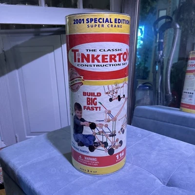 Hasbro Classic Tinkertoy Construction Set, 2001 Special Edition, Super Crane - Image 1 of 4