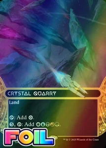 x1 Crystal Quarry EOS Edge of Eternities Stellar Sights MTG 10 M/NM 1x - Picture 1 of 3