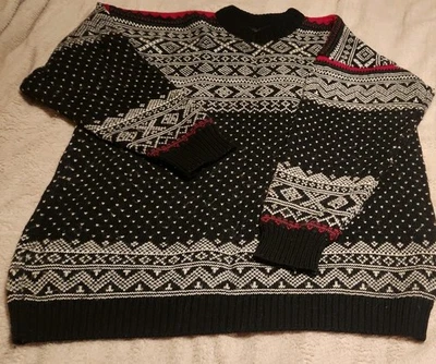 Vintage 90s Devold Norway Traditional Nordic Wool Sweater Size XL - Bild 1 von 4