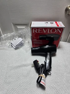 Revlon The Essential Compact Haartrockner 1875 Watt schnelltrocknende Leistung schwarz (A - Bild 1 von 12