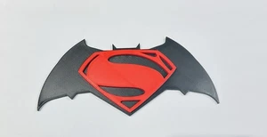 Decorative Batman Vs Superman DC Logo Room Sign Display Wall Plaque - Imagen 1 de 4