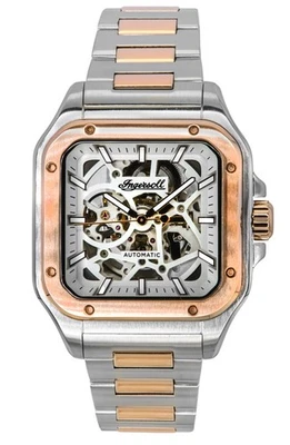 Orologio da uomo Ingersoll The Ollie Casual Grey Skeleton Dial I14502 50M - Immagine 1 di 4