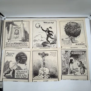 E.j. Ej Pace’s Pictorial Calendar 1955 Christian Message Illustrated Poster - Picture 1 of 10