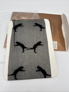 Evan-Picone JAGUAR Black Vintage NOS Pantyhose SZ small Cats! - Picture 1 of 10