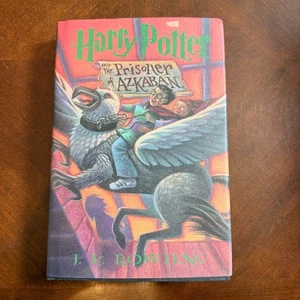 Harry Potter Prisoner of Azkaban 1999 Scholastic Error Print Hardcover Book - Imagen 1 de 8