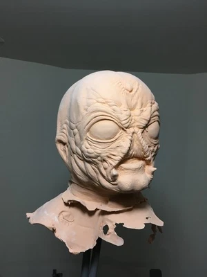 Zaxxon Jason P4 F13 Raw Pull Mask Halloween jason freddy Myers Mask - Image 1 of 4