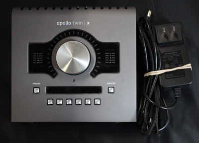 (RI3) Universal Audio Apollo Twin X Duo Heritage Edition Thunderbolt 3 Audio Int - Immagine 1 di 4