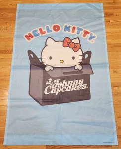 ORIGINAL Johnny Cupcakes X Hello Kitty Store Window Banner SANRIO - Picture 1 of 3