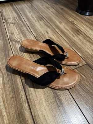 Italian Shoemakers Women's Wedge Sandals Blue Size 10 - Image 1 of 4