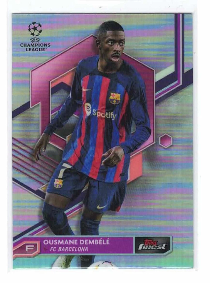 Pick Your Card - 2022-23 Topps Finest UEFA Soccer  (RCs, Parallels, Inserts) - Image 1 of 1