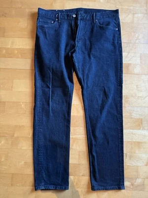 H&M Jeans Raw Denim Blau/ Dunkelblau 36/32 - Bild 1 von 3