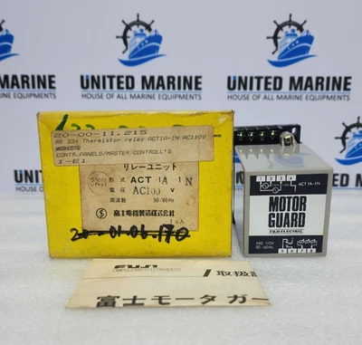 Relè protezione motore FUJI ELECTRIC ACT 1A-1N [relè termistore] 100/110V 50/... - Immagine 1 di 4