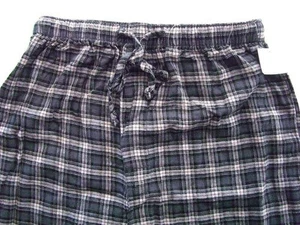 Ms6 Club Room Para hombres Ropa de Dormir Pijama Pijama Pantalones de Salón Pantalones Gris Multi S - Imagen 1 de 1